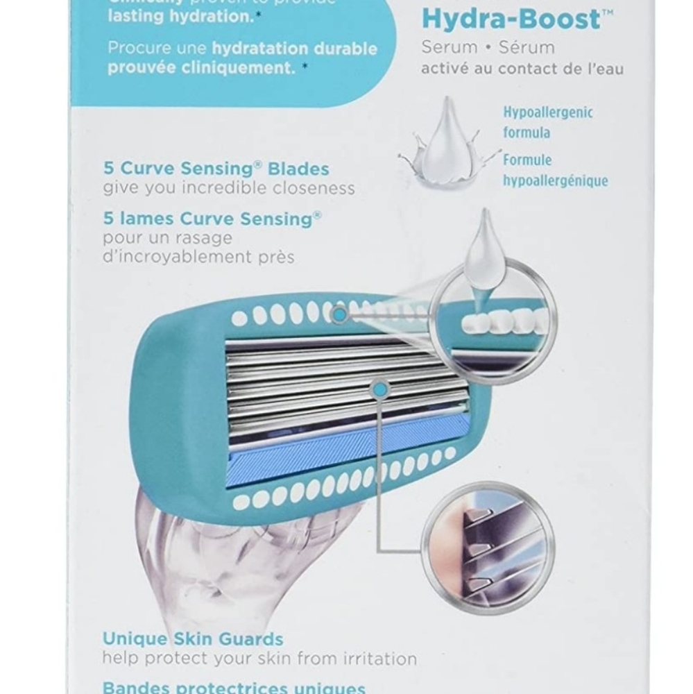 💥New 4 Packs Schick Hydro Silk Sensitive Skin Razor Moisturizing Razor - Picture 5 of 6